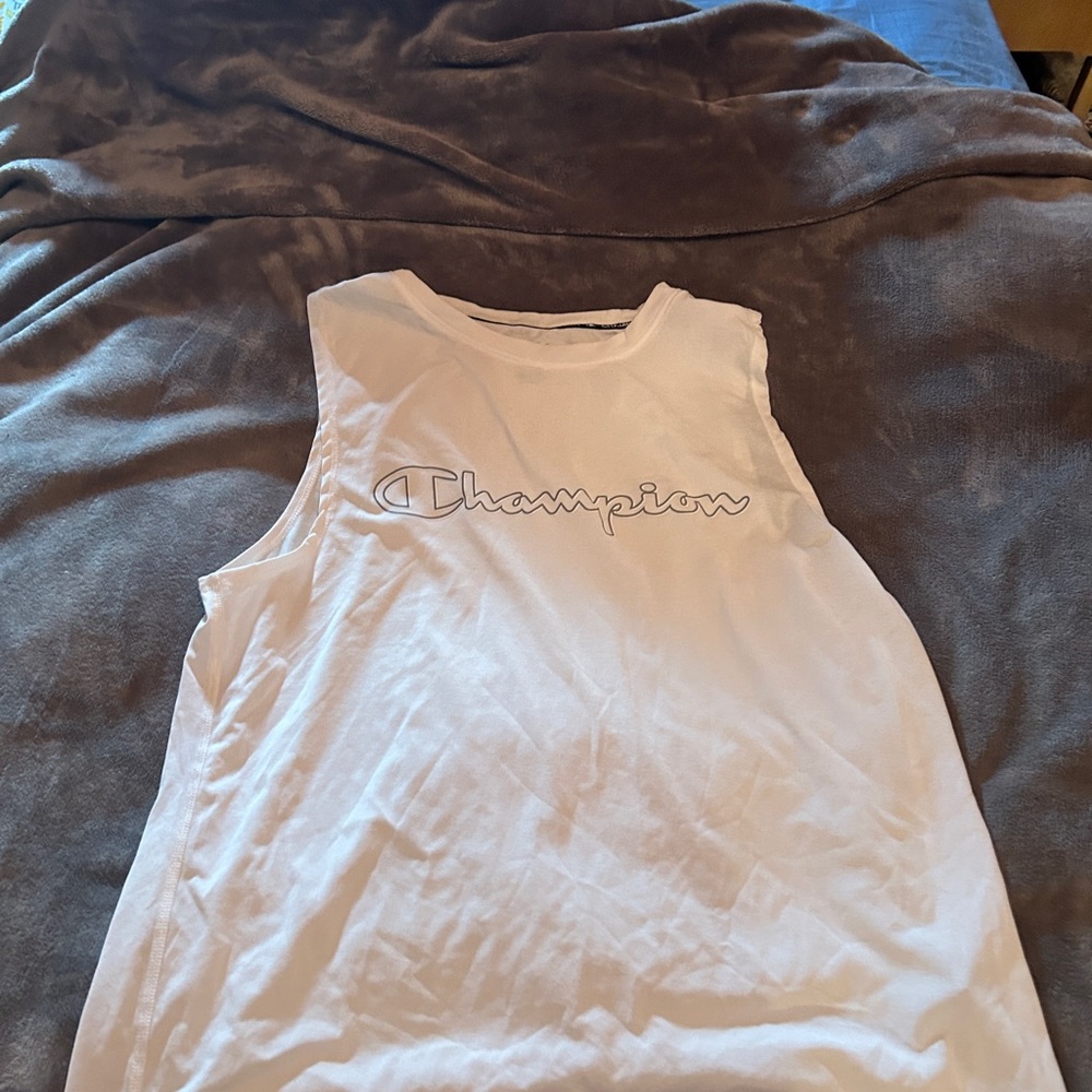White Champion Tank